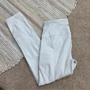 Lululemon White Leggings 6